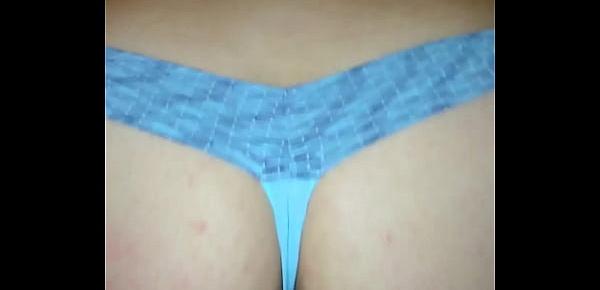  Wife wearing a thong